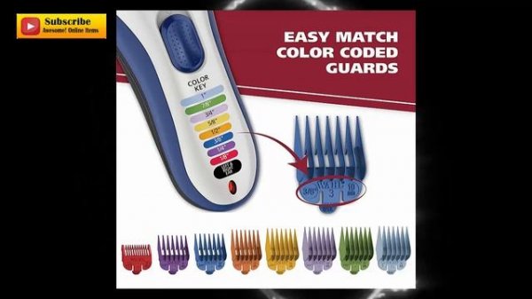 Wahl Clipper Color Pro Cordless Rechargeable Hair Clippers