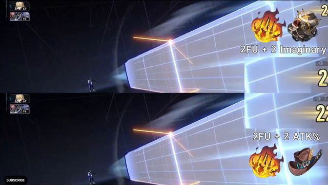 Dr Ratio 2P Imaginary vs 2P ATK% Relic Damage Comparison【 Honkai Star Rail Dr Ratio Build 】 смотреть онлайн