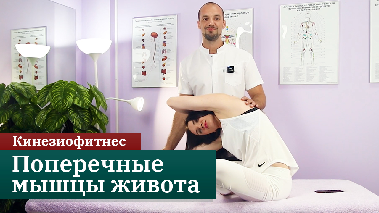 Кинезиофитнес. Поперечные мышцы живота. Онлайн-курс. смотреть онлайн