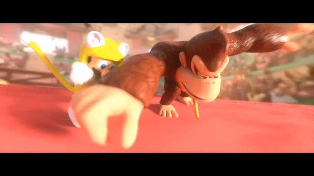 Cat Mario annihilates Donkey Kong - Funny Edit смотреть онлайн