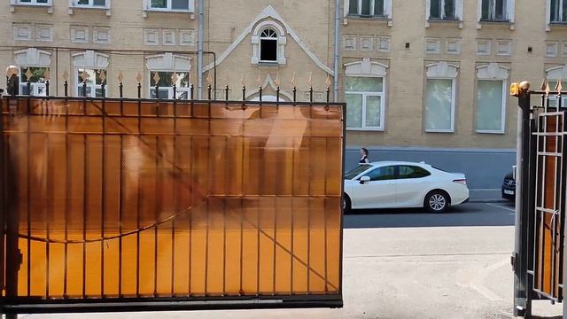 Результат замены балки откатных ворот и установка привода смотреть онлайн