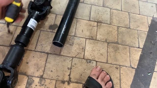 Уаз-469. Купил новый кардан! И сразу в переделку ?