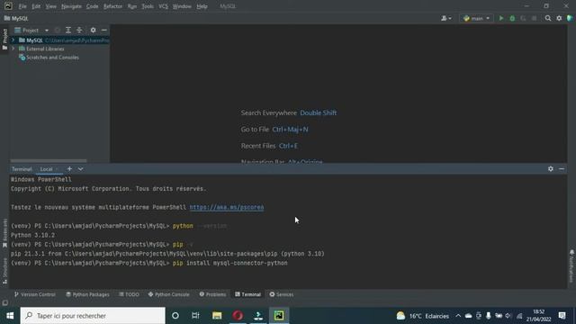 How to install MySQL connector package in Python [PyCharm] смотреть онлайн