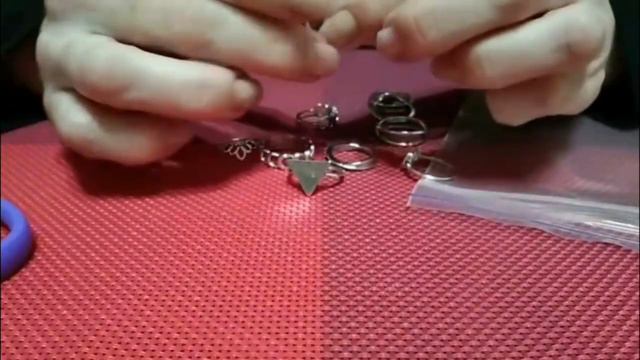Распаковка посылки с набором колечек, покрытие серебро?🤔🥰🤩👌 смотреть онлайн