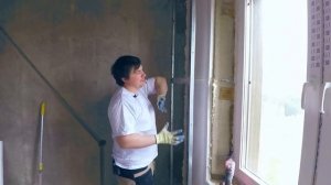 Фальш стена I Прячем батарею плюс утепляем стену