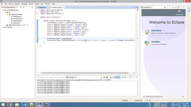 Functions - Lambda Expressions In Java 8: Tutorial 5 смотреть онлайн