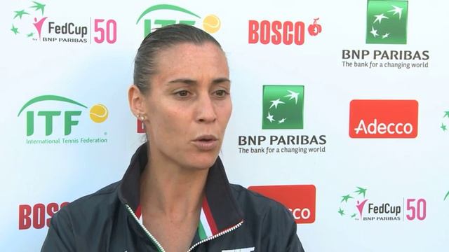 Flavia Pennetta Final de la Fed Cup 2013 смотреть онлайн