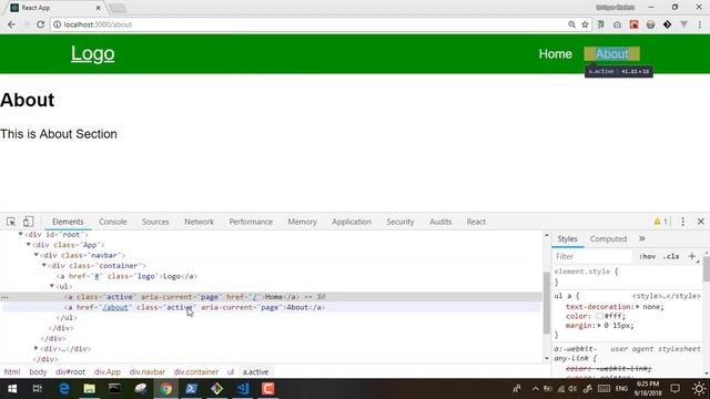 25 - ( React Js Tutorial ) Prevent Reload Using NavLink смотреть онлайн