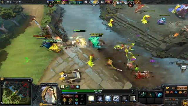 Котел манасос Dota 2 очередная веселая игра за Keeper of the Light смотреть онлайн