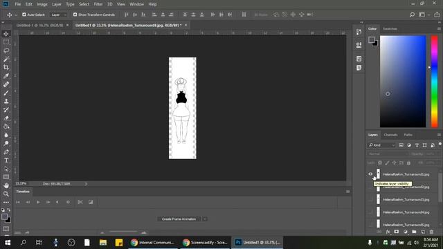 Character Turnaround GIF-Photoshop смотреть онлайн