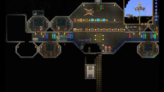 Terraria 1.3 Let's Play Episode 13 | "Hellavator and Goblin Tinkerer" | chetmann смотреть онлайн