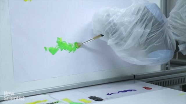 Painting robot follows your eyes to create art смотреть онлайн