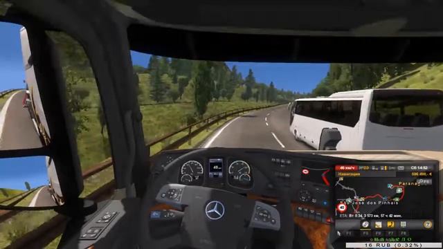 Euro Truck Simulator 2 Версия 1.26 + RusMap 12.2 смотреть онлайн