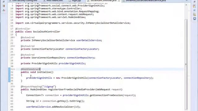 Spring Security Module 3 course extract - SSO with Spring Social 2 смотреть онлайн