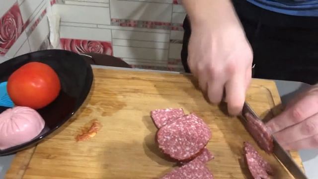 Самая быстрая пицца. Самый простой и очень вкусный рецепт!!!!