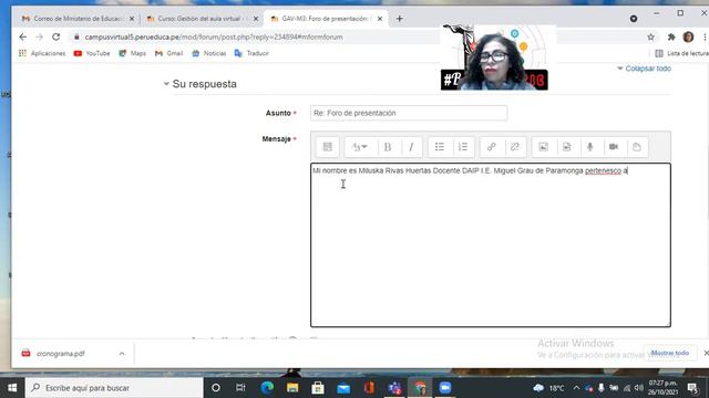 Ingresando a la plataforma de perueduca смотреть онлайн