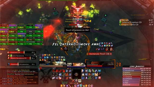 OverDoZer - Lord Jaraxxus 25HC - Dalaran WoW смотреть онлайн