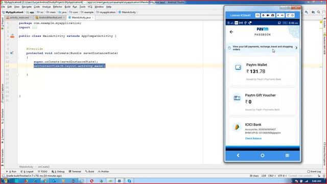 Android Studio Tutorial For Beginners - 14 | Activity | Life Cycle of Activity (2019 Edition) смотреть онлайн