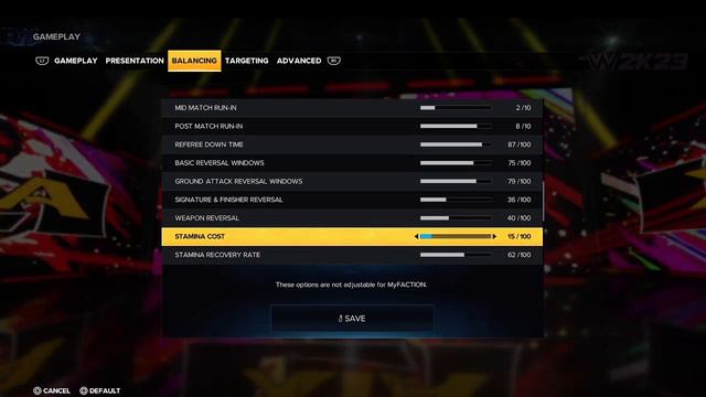 The BEST sliders on WWE 2K23 (HOW TO GET THE MOST REALISTIC MATCHES POSSIBLE) смотреть онлайн