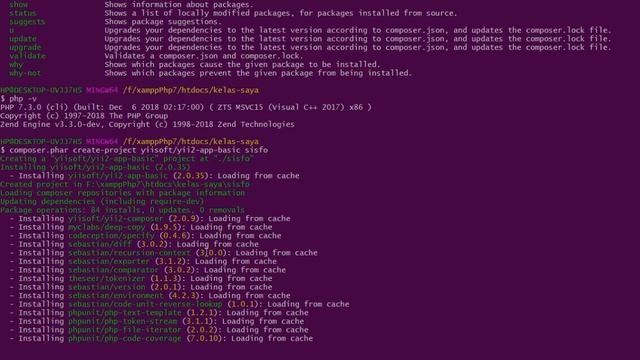 [ Yii2 ] Instalasi Yii2 Framework dengan Composer смотреть онлайн