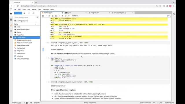 Extra video: Using Cython to speed up your Python code смотреть онлайн