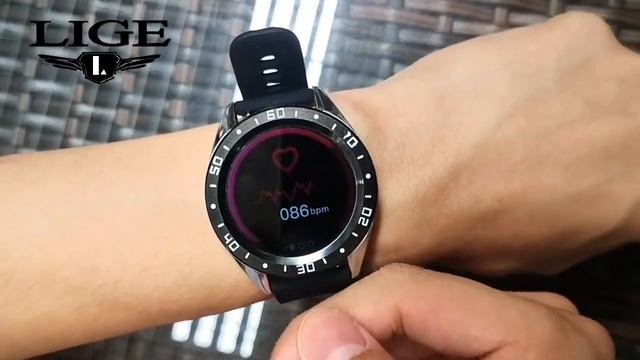 LIGE СМАРТ-ЧАСЫ IP68 С АЛИЭКСПРЕСС. смотреть онлайн