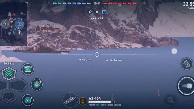 (WoWs: Legends) My First Game Playing The VIII Friedrich Der Große/Frederick The Great смотреть онлайн