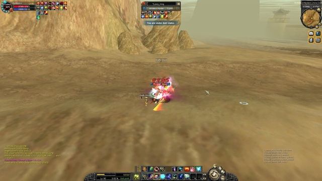 MMORPG Game Thief player Glaive fire light and job fights смотреть онлайн
