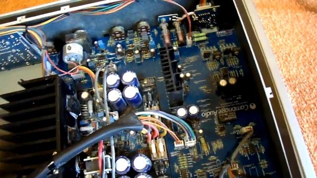 CAMBRIDGE AUDIO AZUR 640A Ver.2. Обзор и профилактика интегрального усилителя. смотреть онлайн