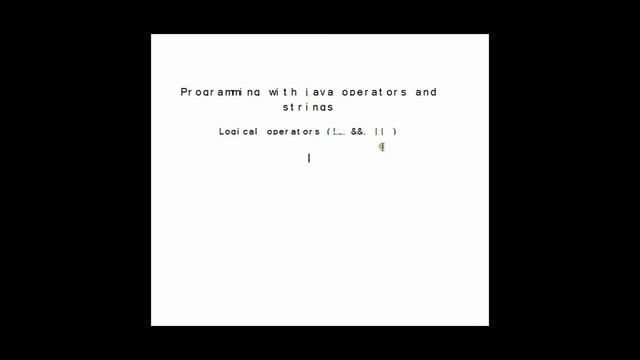 Java Associate- Java Logical operators (PART 7) смотреть онлайн