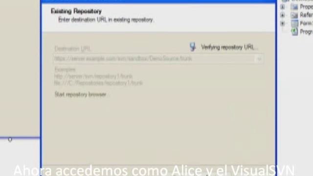 control de versiones para visual studio .NET con suvbersion VisualSVN смотреть онлайн