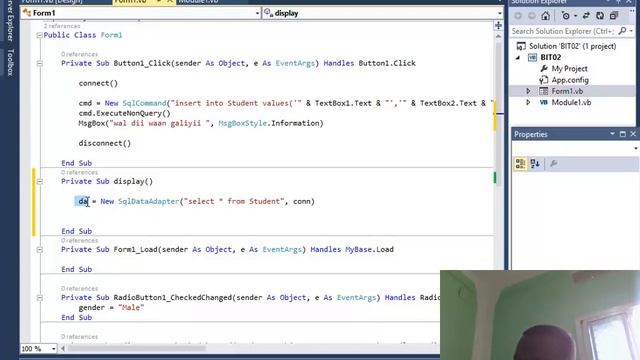 lesson 2 VB and SQL connection AF-maay смотреть онлайн