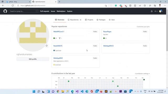 Part 3 - Add code to Git Repository using Visual Studio 2019 | Push Code Changes to GitHub смотреть онлайн