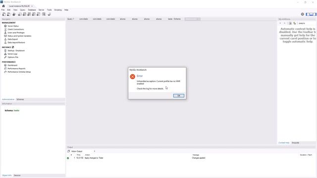 Corrigindo Problemas no MySQL Workbench após a Versão 8.26: Soluções Rápidas! | ERROR STATUS SERVER смотреть онлайн