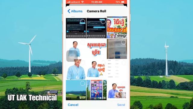 របៀបadd stickerថ្មីក្នុងតេលេក្រាម | How to add a new sticker in a telegram смотреть онлайн