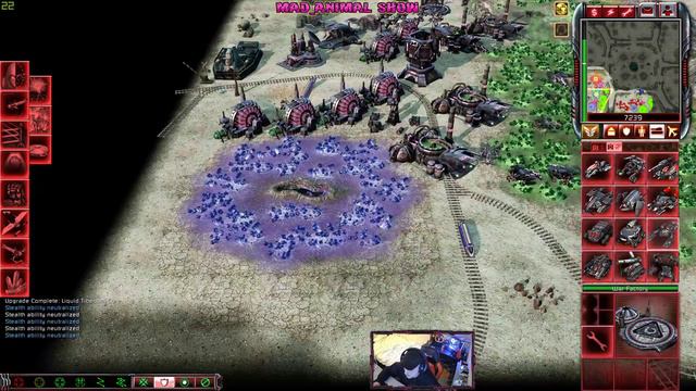 Twitch Live Stream #17 C&C Kane's Wrath Enhanced (2v4) Nod, Black Hand vs Traveler-59 Steamroller 4 смотреть онлайн