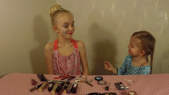 Делаем Make Up первый раз макияж. MAKE UP Challenge Awesome