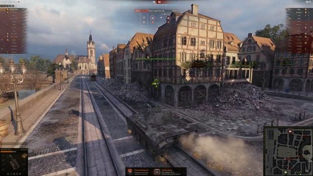 Тест графики WoT (2К, 60 Fps). смотреть онлайн