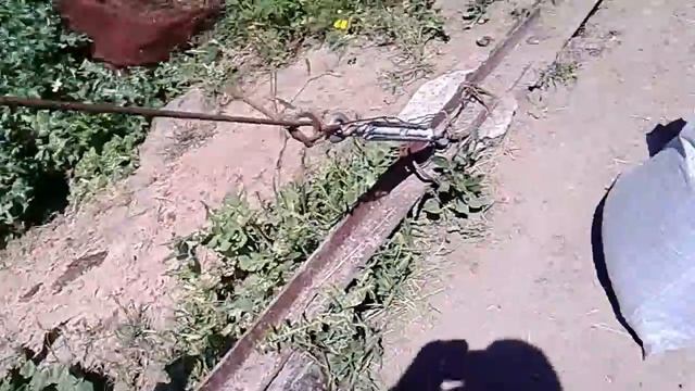 Канатная дорога для удобрения своими руками... смотреть онлайн