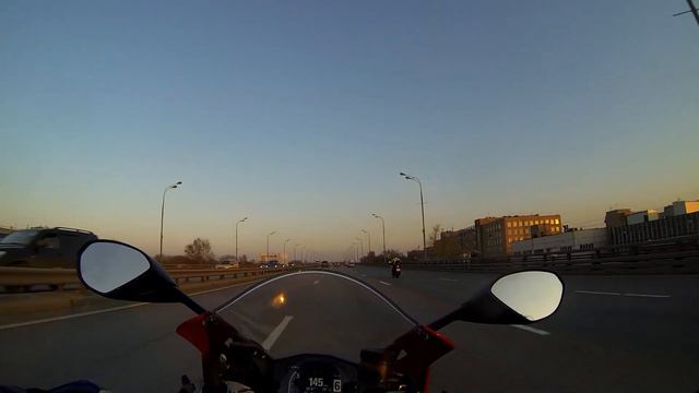 Вечерний моцион.