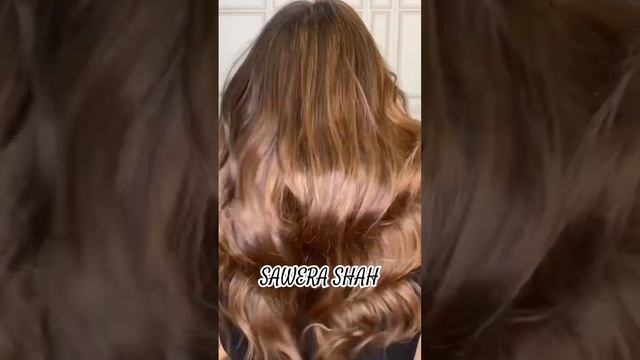 New look in Balayage warm walnut ❤️ #newlooks #balayagecolor #balayagewarmwalnutcolor #sawerashah смотреть онлайн