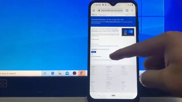 How To Download Windows 10 ISO File from Android phone смотреть онлайн