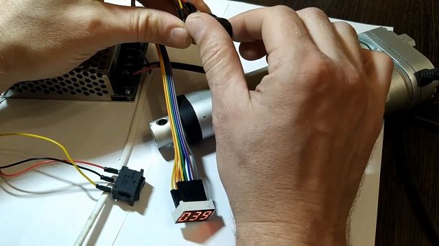 Управление реверсом мотора актуатора. смотреть онлайн