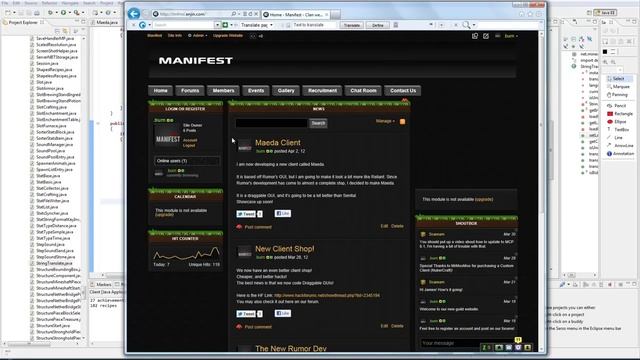 How to code a Minecraft Client - Custom Font! смотреть онлайн