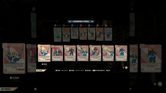Fallout 76 Dual Build, Heavy Gunner/ Stealth Commando Build Showcase смотреть онлайн