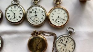 Видеообзор на старинные карманные часы