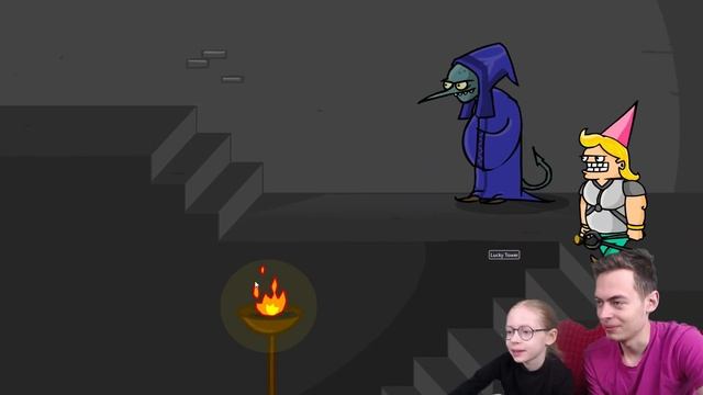 Я знайшов 100 способів покінчити з життям в грі Lucky Tower смотреть онлайн