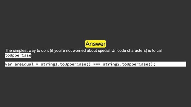 How to do a case insensitive string comparison? смотреть онлайн