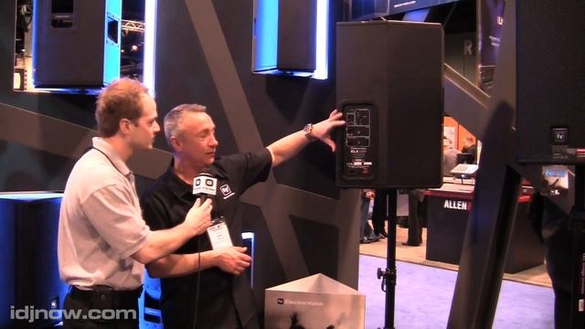 ELECTRO-VOICE ELX115P 15" POWERED SPEAKER AT WINTER NAMM 2011 WITH IDJNOW смотреть онлайн