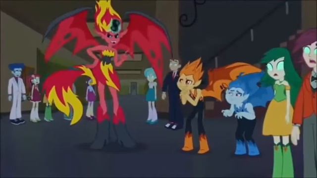 MLP - Equestria girls. Сансет Шиммер и Твайлайт Спаркл - Red Stars смотреть онлайн